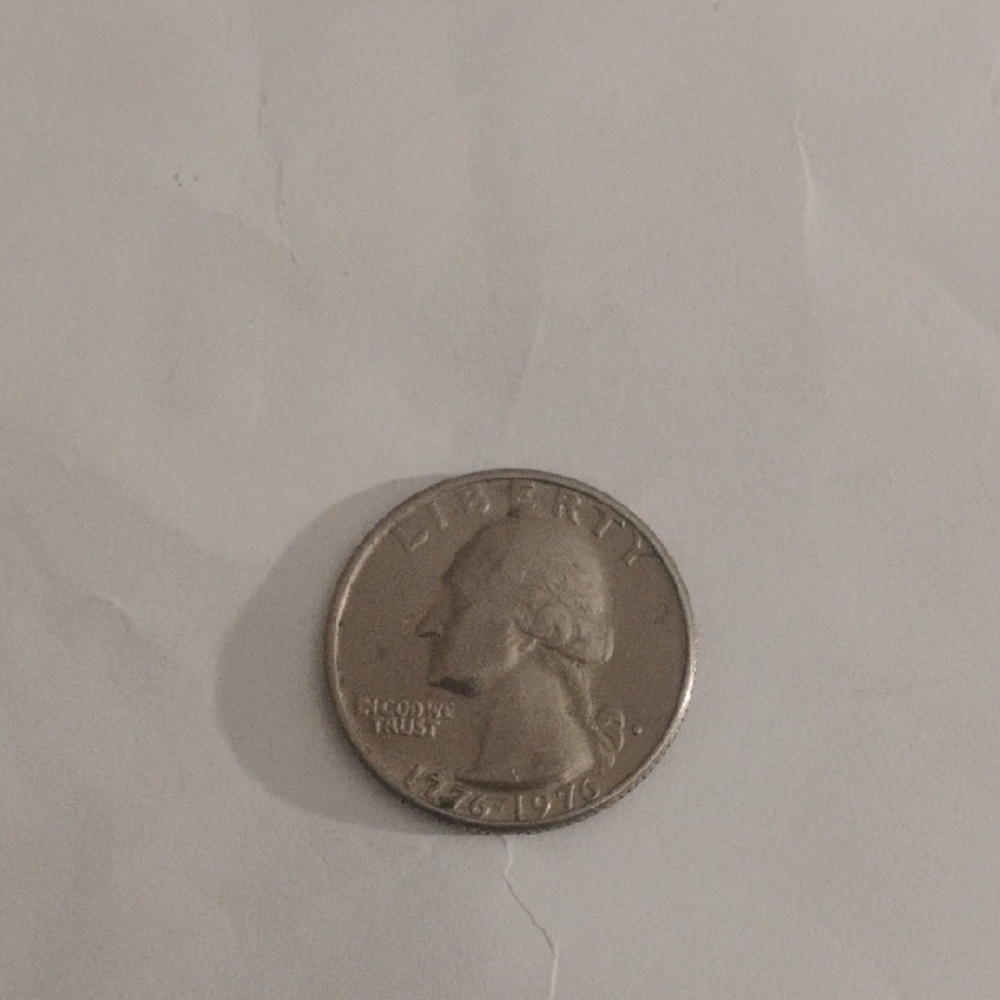 1976-1976 Small Double Mint Mark Liberty Bicentennial Quarter Coin